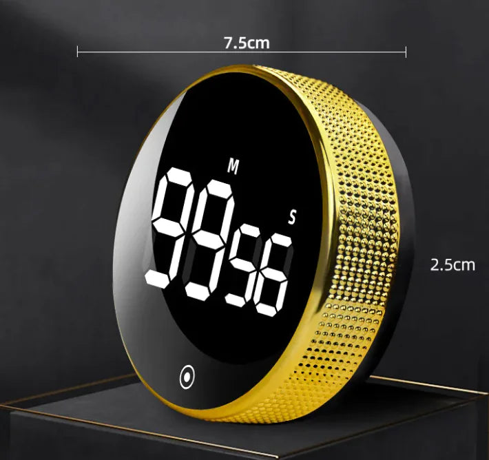 LED Timer - Large Screen Rotatable Reminder Timer with Magnetic Base